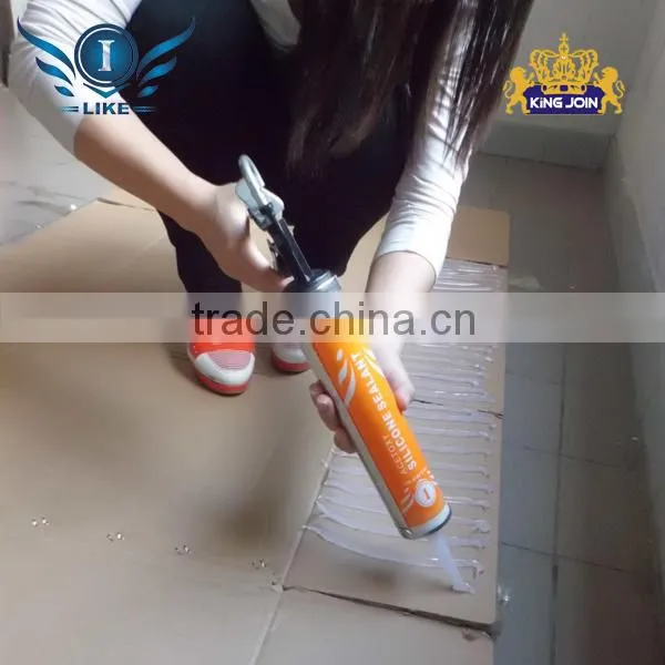 Silicone sealant adhes