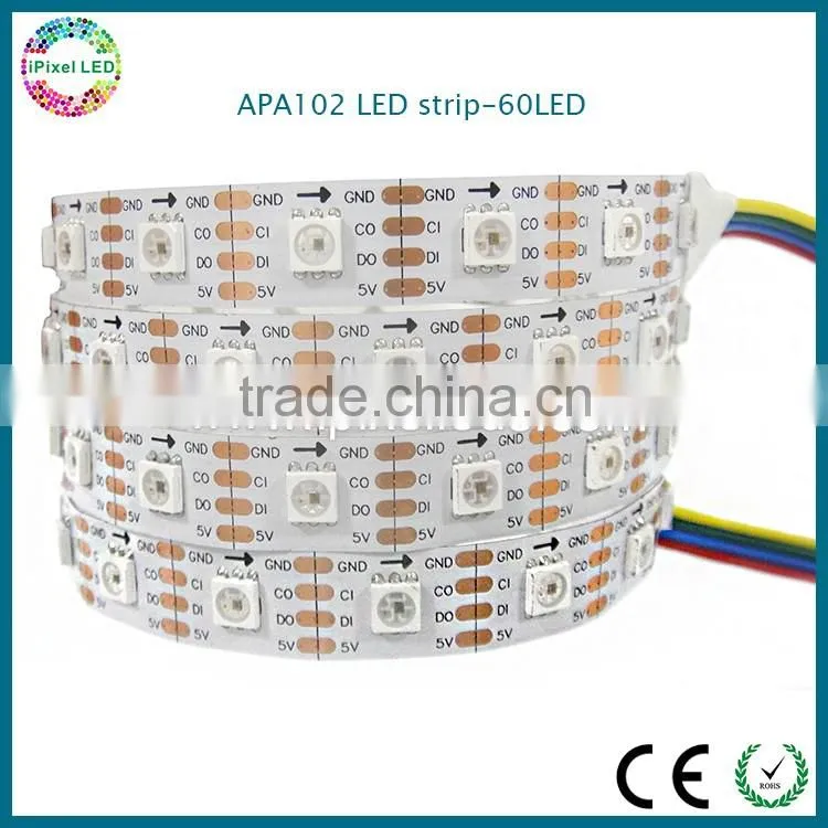 60 leds APA102 dc5v addressable strip