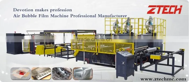 Ztech brand new designed 3 to 7 layer air bubble film machine