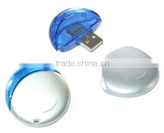 round shape usb 2.0 driver OEM acceptable cheap platstic usb customize flashdrive