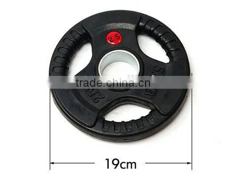 colored crossfit equipment Solid Rubber Olympic Bumper Plates