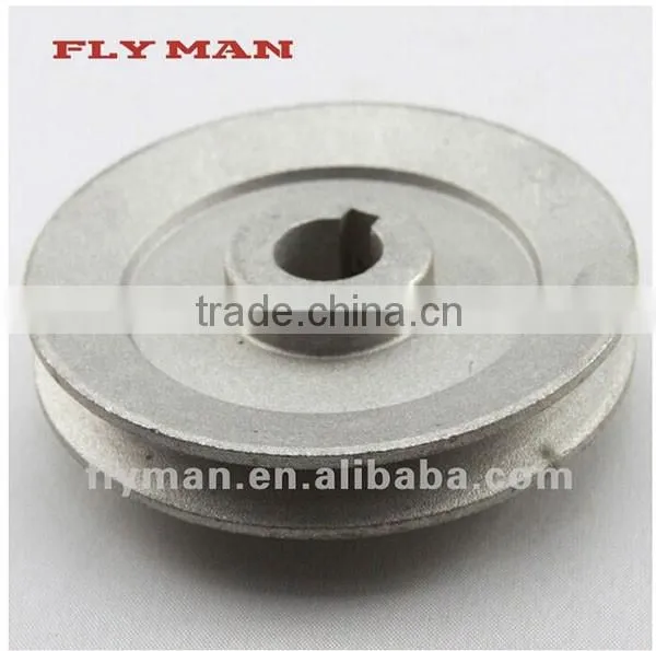 Aluminium belt pulley for sewing machine clutch motor