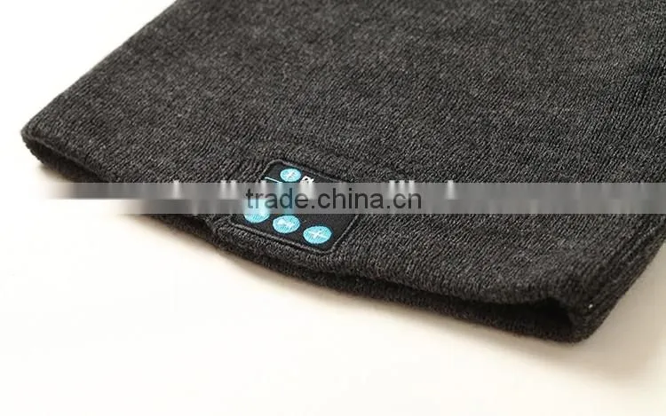 Bluetooth Beanie Hat,Winter Outdoor Sport Premium Knit Cap with Wireless Stereo Headphone