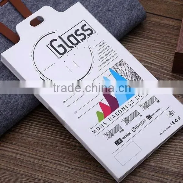 professional custom brand phone Toughened film packaging package box ,phone common use exquisite package paper box