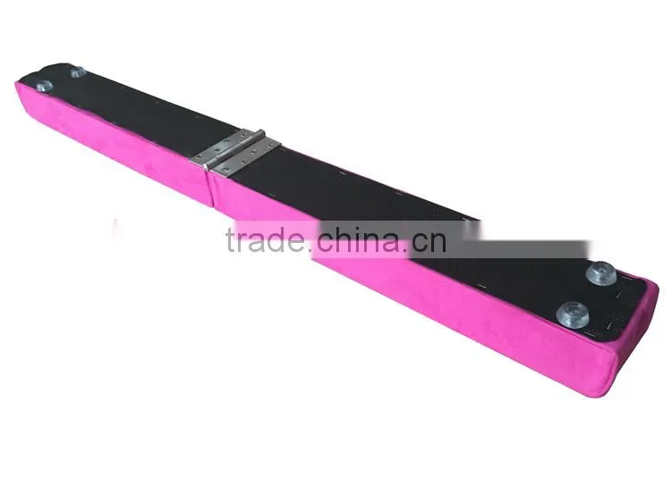 Hot Pink Folding Gymnastics Balance Beam