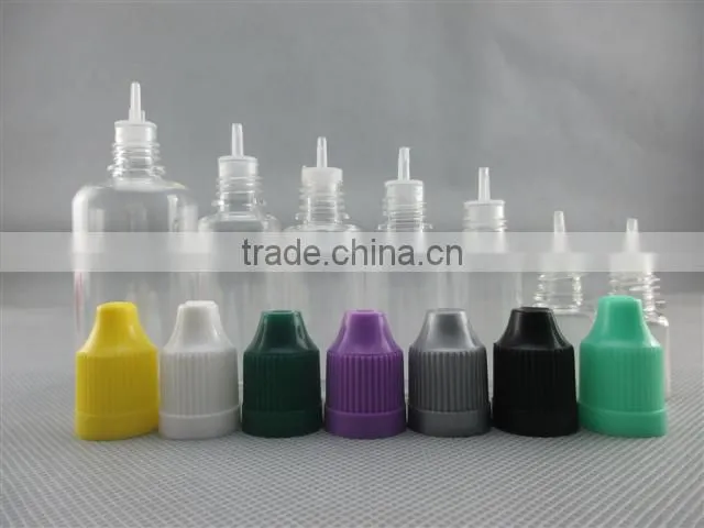 plastic pet cealr 10ml bottle for e-liquid Factory Wholesale