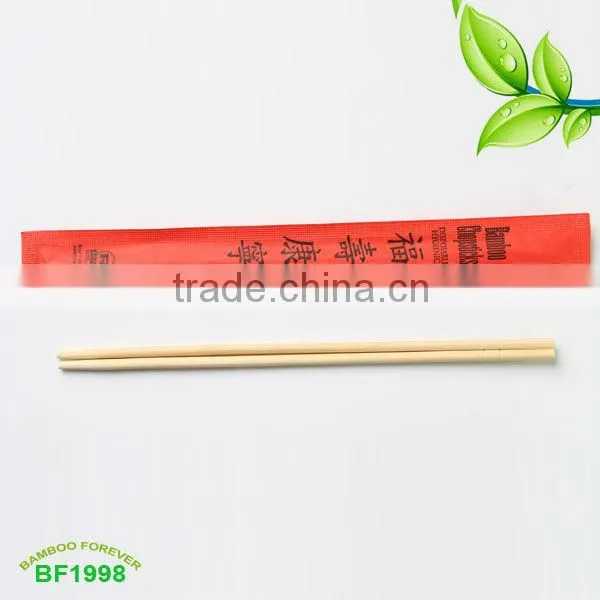 Paper wrapped Bamboo round disposal Chopsticks