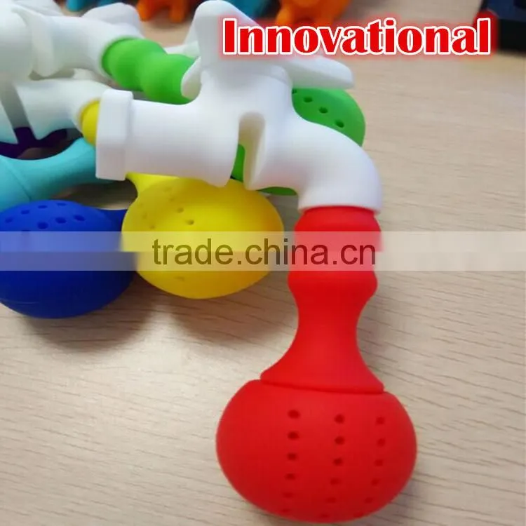 FDA LFGB approved silicone promotional novelty funny Tongue tea infuser
