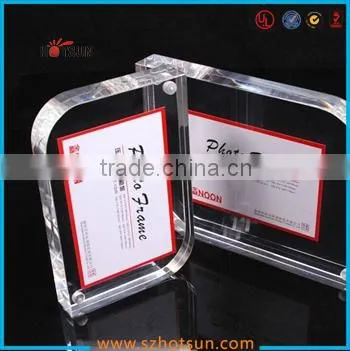 2016 acrylic wholesale photo frame high quality acrylic magnetic photo frame