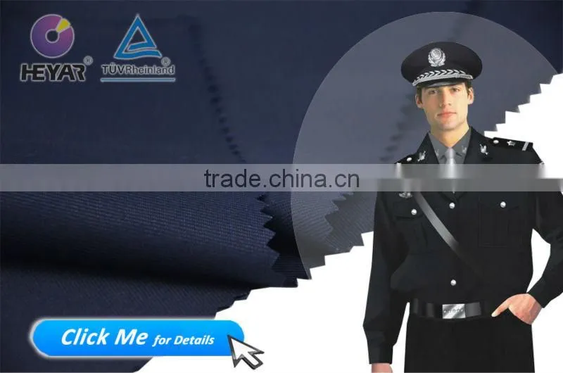 Twill Poly Cotton Police Uniform Fabric
