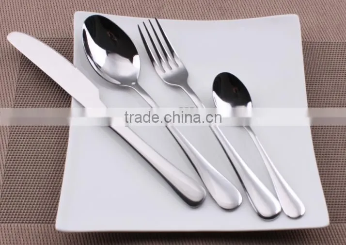 Hotel & restaurant 18/0 stainless steel cutlery/flatware/silverware, in stock
