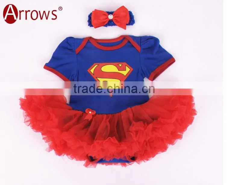 Children Garment Infant 2pcs Clothing Sets Suit Princess Tutu Romper Dress/Jumpersuit Party Birthday Costumes
