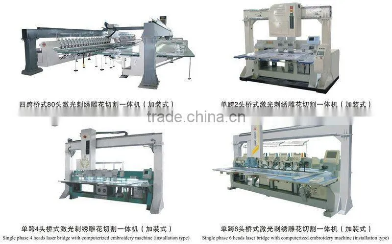 Bridge Type Laser Embroidery,Laser Embroidery System