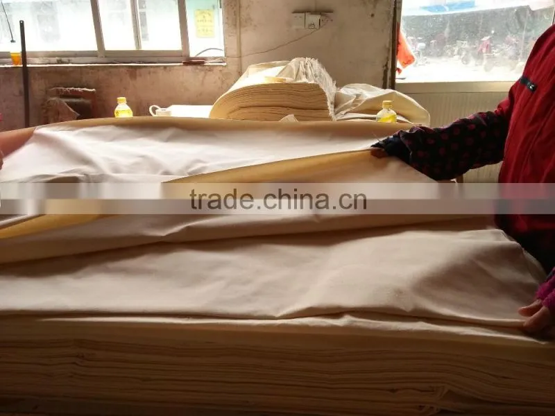 plain 100 cotton cheap grey fabric price