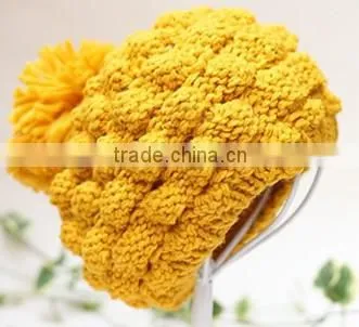 2013 Winter knitting crocheted hat