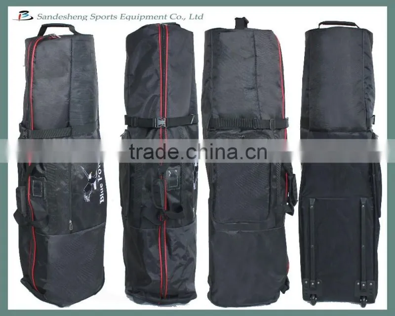 golf bag travel cover with wheels