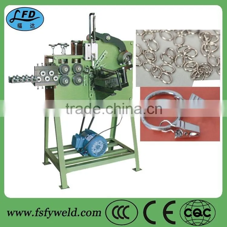 Stainless buckle 40mm key ring key ring machine chain machine ring machine