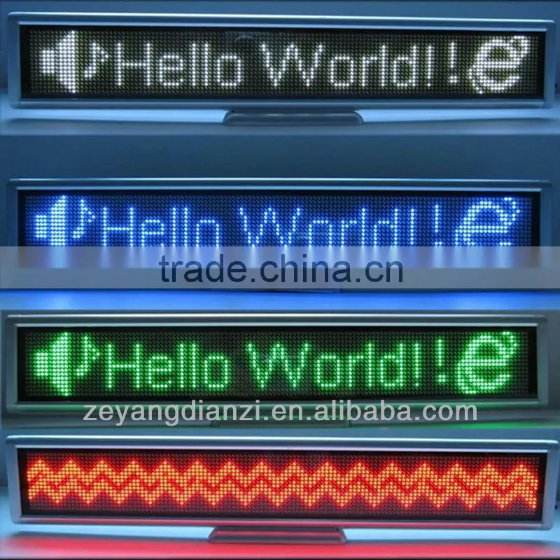 2014 car led digital display boards