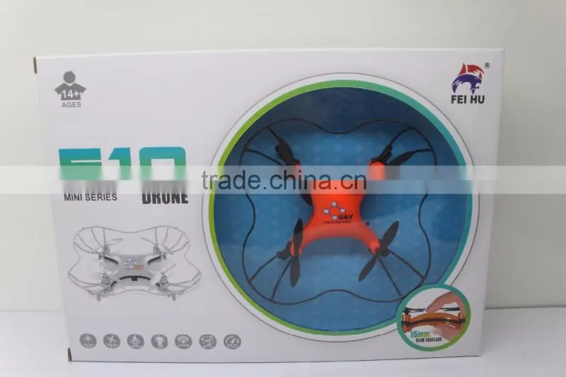 2.4G 4Channel Remote Control Middle Size Quadcopter With Upside Down Flying Function