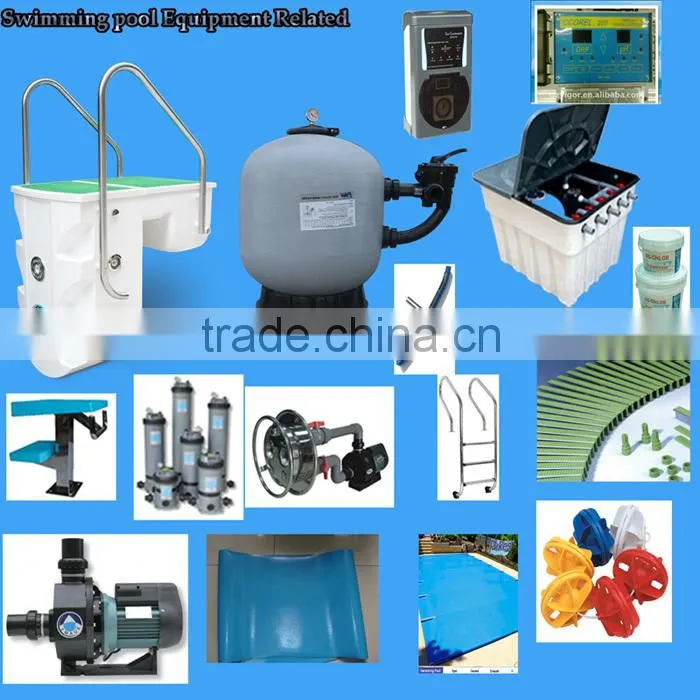 PK8028 swimming pool accessory swim pool disinfection led light pump / swimming pool pipeless integrated filter