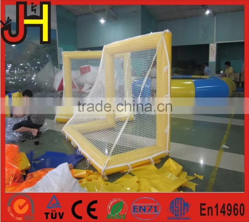 Water Park Game Inflatable Soccer Goal Door Inflatable Soccer Gate