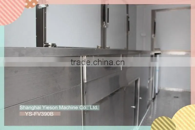 YS-FV390B high quality gelato cart/solar food truck for sale