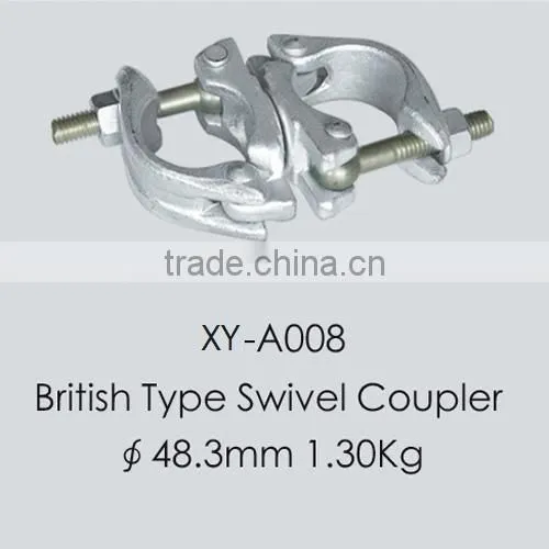 Factory direct sale steel frame scaffolding and couplers