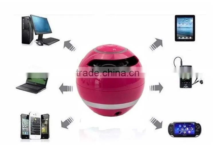 Subwoofer Round Sport Outdoor Speaker with Wireless Mic