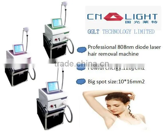 Permanent all body unwanted Hair Remover 808nm diode laser portable equipment