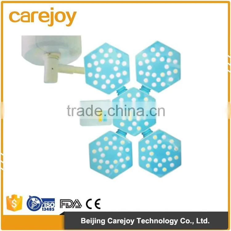 Hospital equipment 5 holes Surgical Shadowless Operation Lamp for emergency