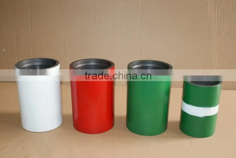 API 5CT 2 3/8" EUE N80Q tubing coupling foroilfield made in Henan,China