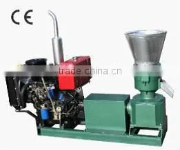 cheap diesel-driving chicken/rabbit feed pellet machine//0086-15838061756