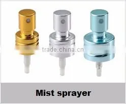 Color brilliancy bottle with trigger sprayers for Aluminum /PET/Glass bottle
