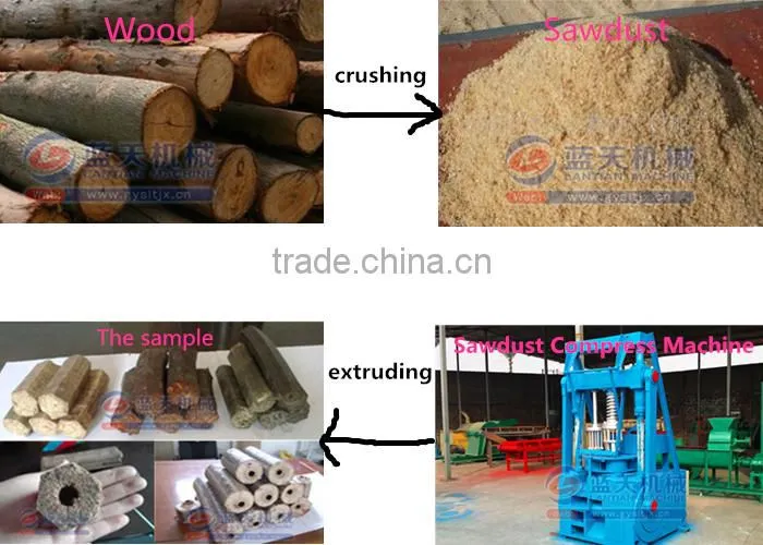 Reliable Performance Sawdust Briquette Charcoal Machine