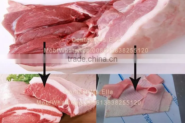 Stainless Steel Fresh Meat Beef Skin Peeling Machine