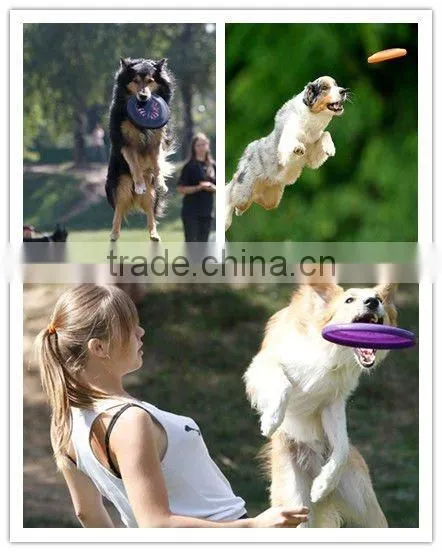 155g orange best quality dog frisbee
