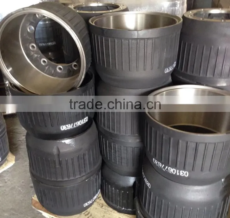 China Factory Heavy Duty Trailer Brake Drum
