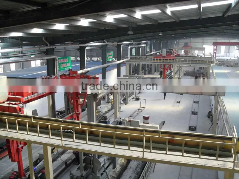 50000-300000m3 AAC brick production line for making light weight blocks (DONGYUE)