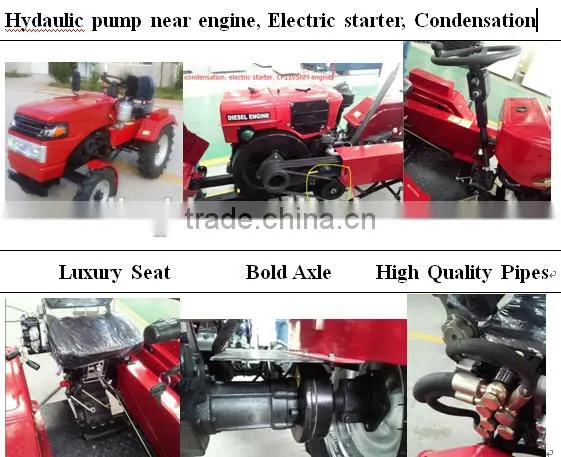 15hp mini garden tractor