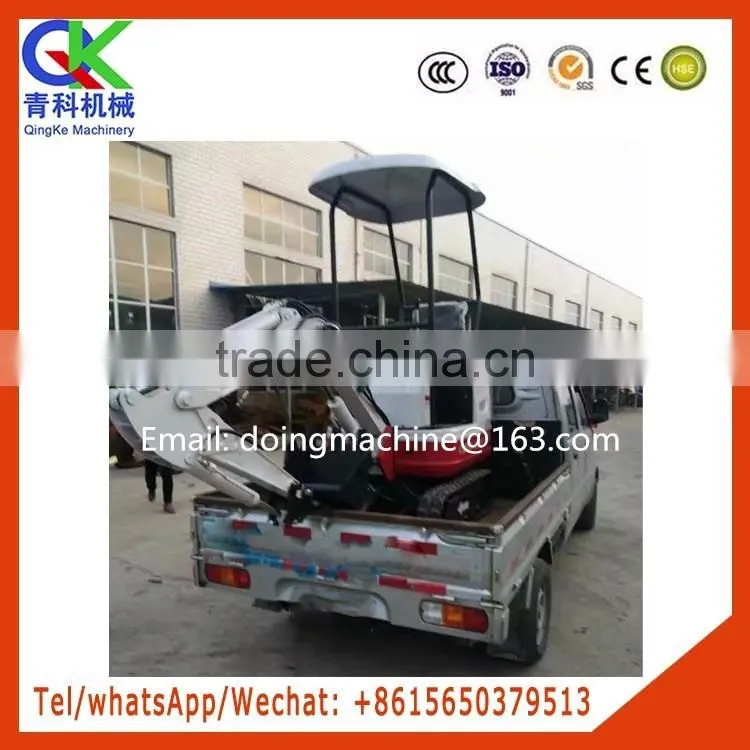 farm equipment excavating machine simple operation