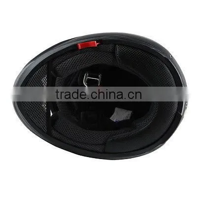 STAR MATTE BLACK DUAL VISOR FULL FACE MOTORCYCLE HELMET+SMOKE SUN SHIELD S M~XL