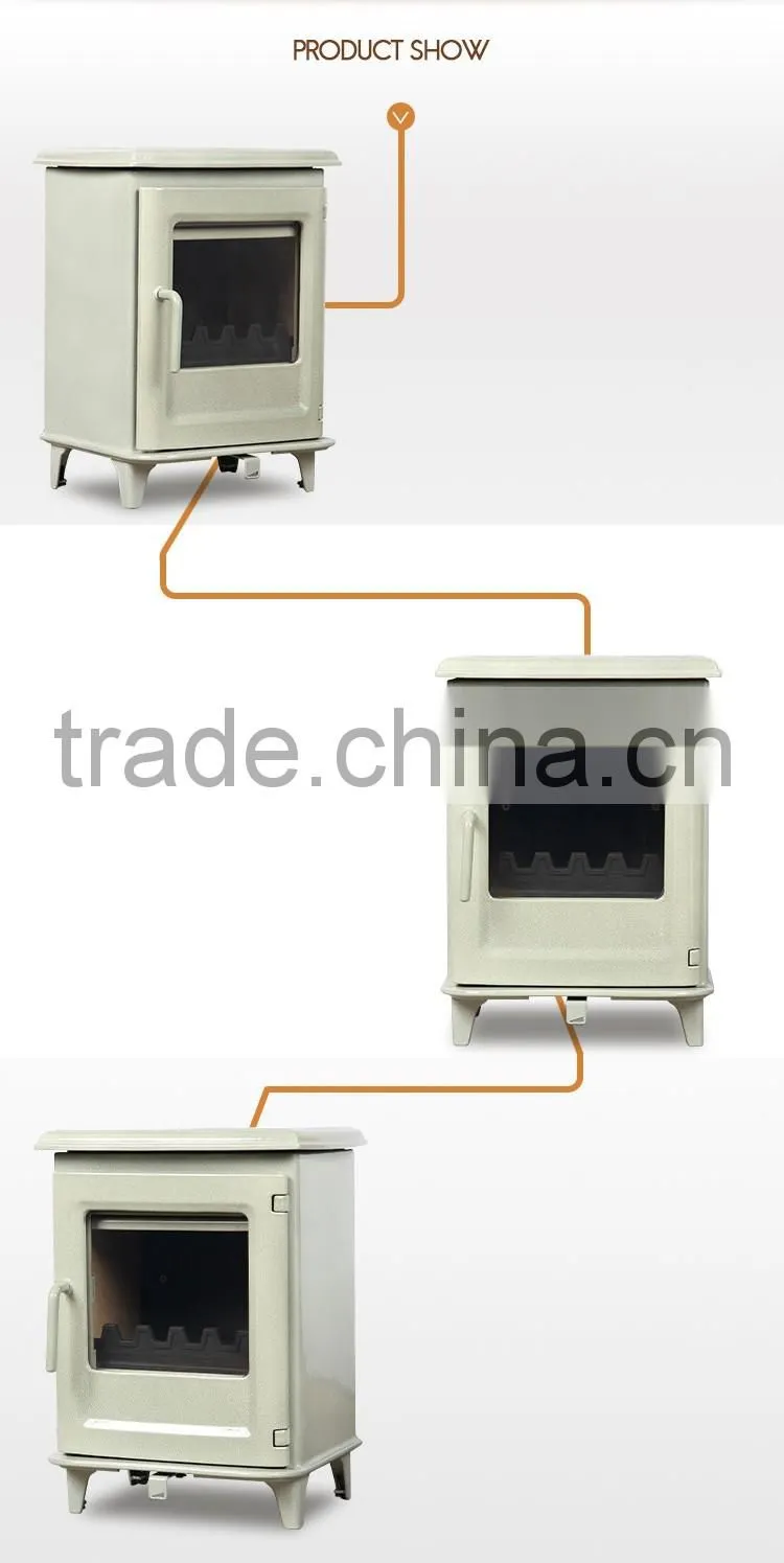 China factory directly sale cast iron enamel fireplace/wood stove for wholesales