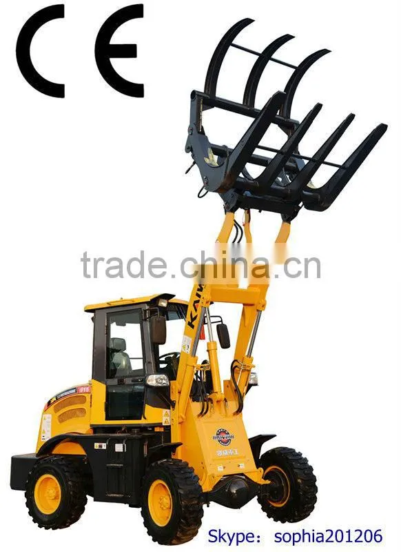 2017 hot sell ZL15F snow pusher with mini loader Euro III engine