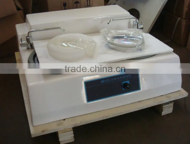 P-2T Double disc metallographic specimen polishing machine