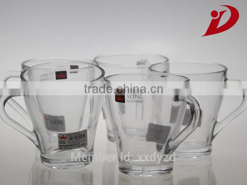 New Design With Beautiful Presentation Heat-Resistant Coffee Glass Cup