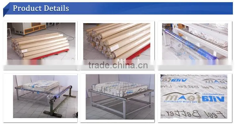 mattress printed protective palstic film/printed pillow packaging bag