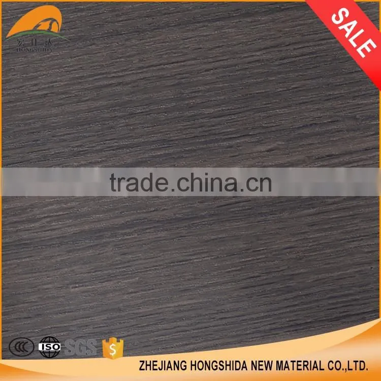 Factory high quality PVC wood garin pvc decorative sheet film for furniture floor