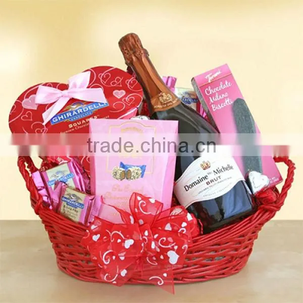 wicker basket wholesale willow gift basket for sale