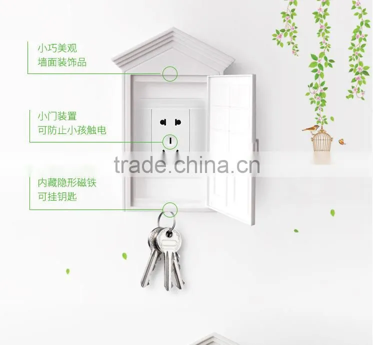 New Arrival Creative Design Electric Plug Cover, Baby Safety Protection House Shape Plug Covers