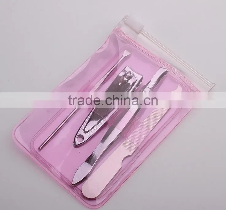 good quality 5 pcs set mini nail care nail pedicure manicure set
